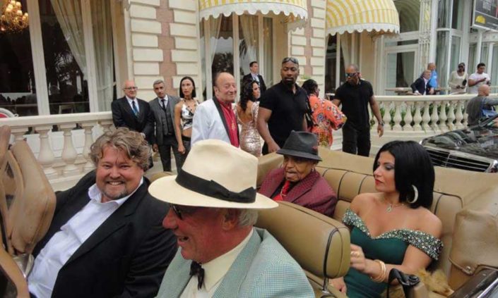 Richard Nilsson and Joe Jackson in Cannes